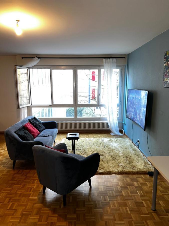 Beautiful Large Studio In Center Of Geneva Free Wifi Apartamento Exterior foto
